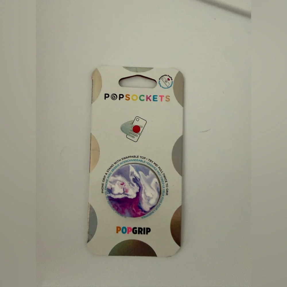 PopSockets Tie-Dye + glitter Phone Grips